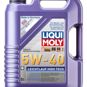 Aceite 5w40 Leichtlauf High Tech 5 Litro Liqui Moly